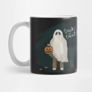 Trick or Treat! (White text) Mug